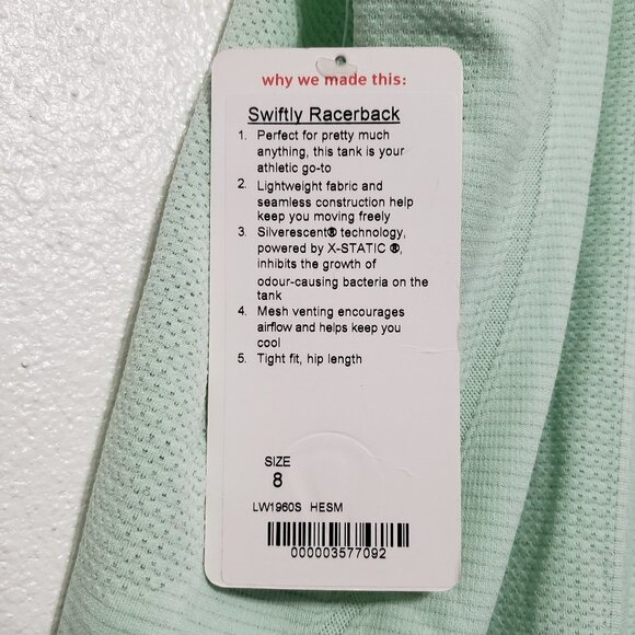 Lululemon Swiftly Racerback - Picture 5 of 5